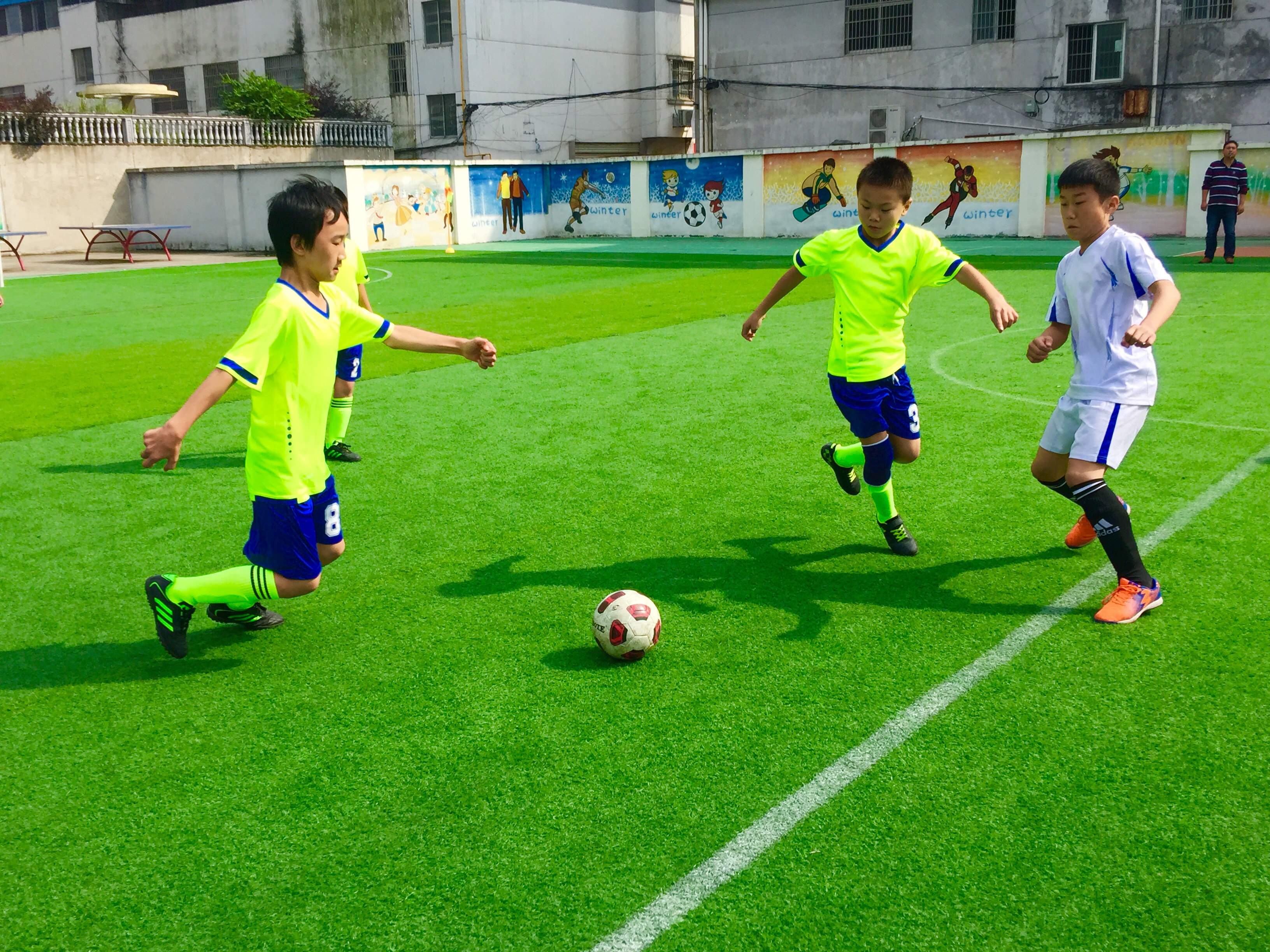 黄湖小学荣膺全县中小学生球类运动会足球比赛季军